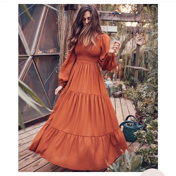 Christy Dawn Dresses & Skirts - Christy Dawn Aimee dress, rust, XL